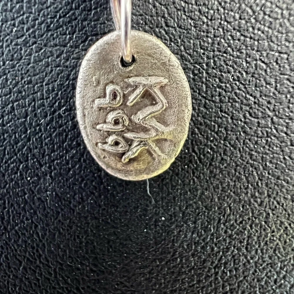 KVK .999 Fine Silver + Semi Precious Gem Necklace D2